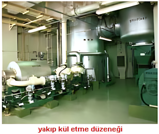 Radyoaktif atık filtresi ve filtre işleme sistemi