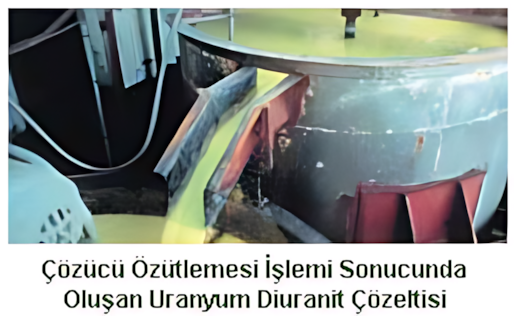 Uranyumun çözücü ekstraksiyonu